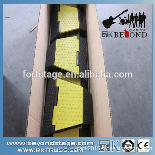 RK portable cable ramp. rubber speed bump